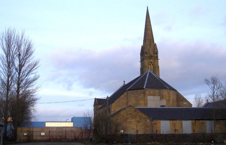 Church Spire from River Clyde Walkway