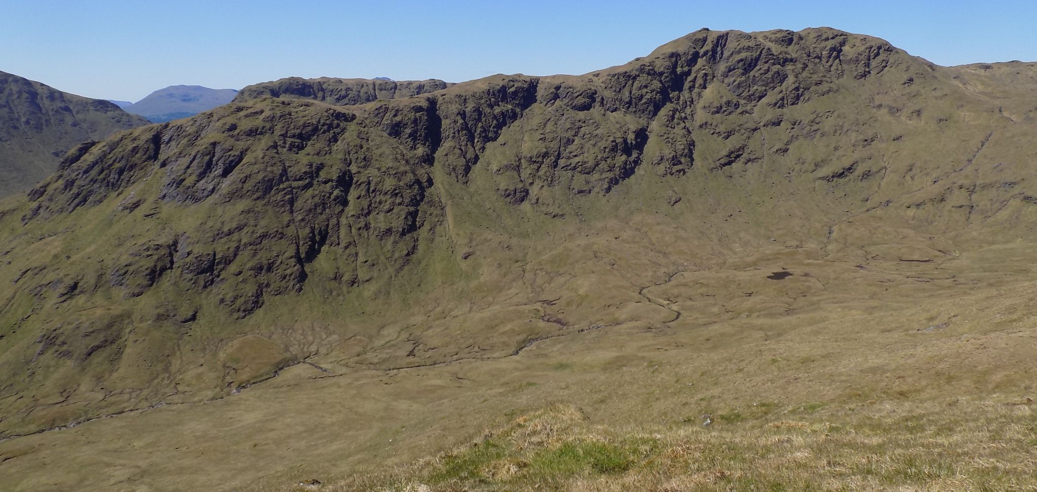 Stob nan Clach from Creag Mhor