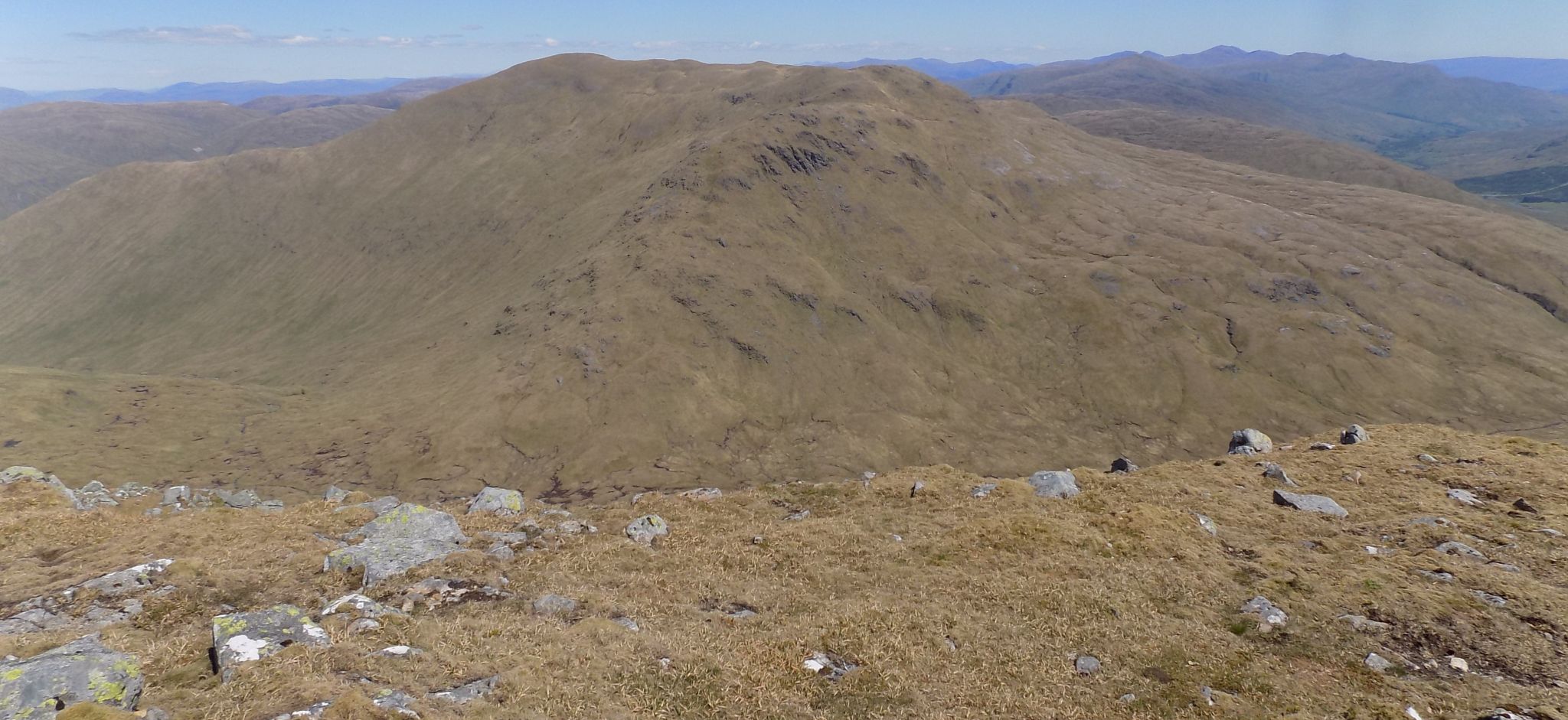 Beinn Heasgarnich ( 1078m, 3537ft ) from Creag Mhor