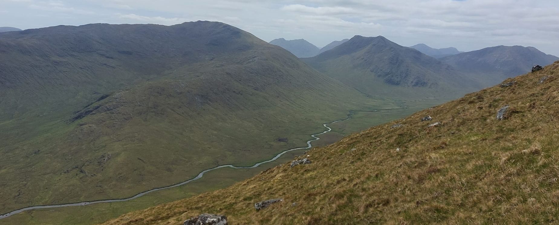 Hills of Knoydart to the south of Gairich