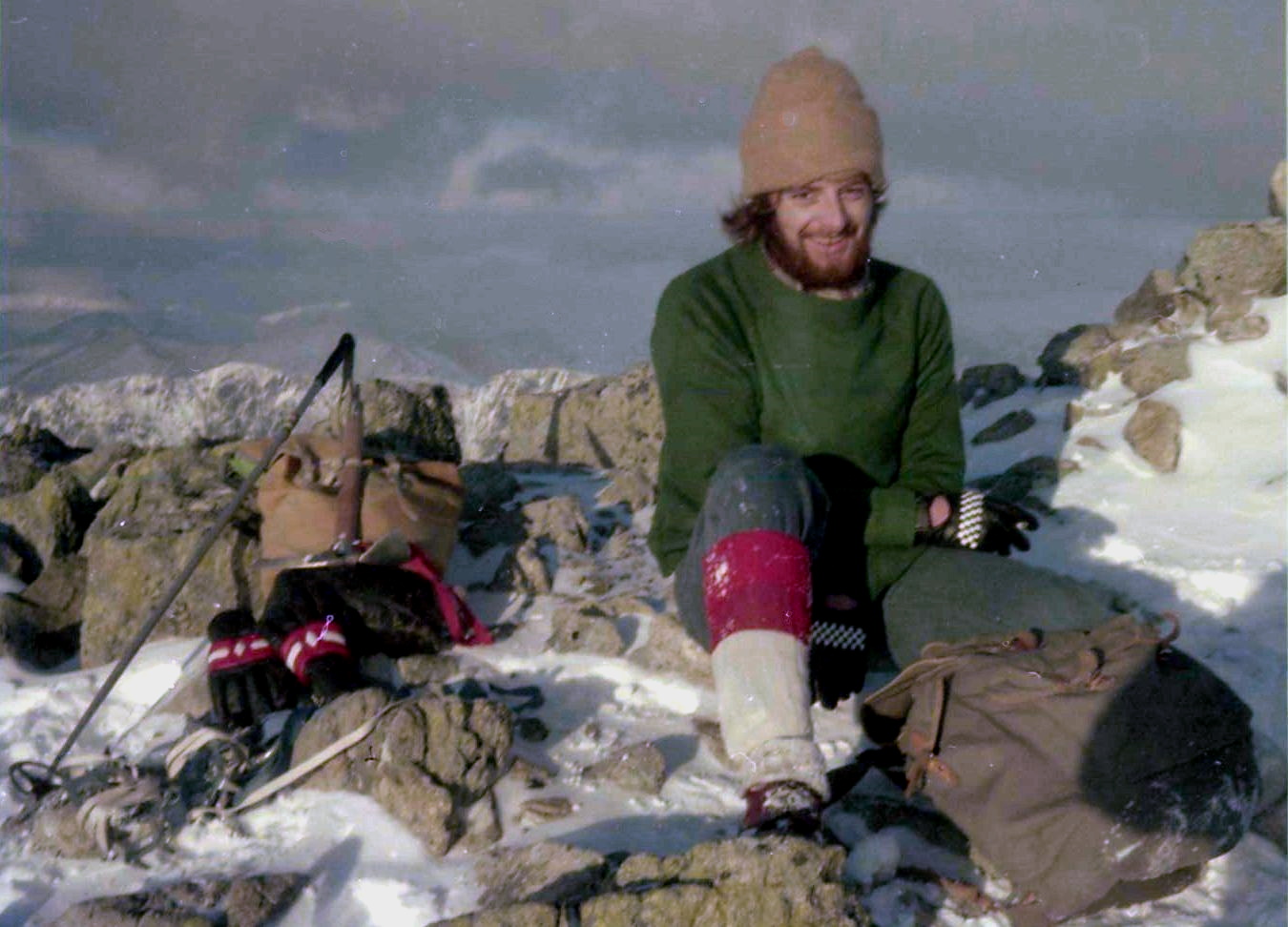 Winter ascent of Beinn Fhada