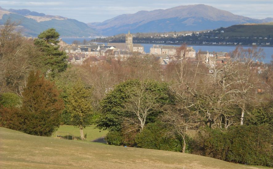 Gourock from Gourock Park