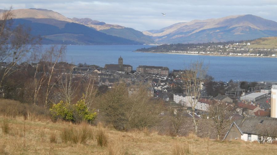 Car Ferry Boat from Dunoon to Gourock