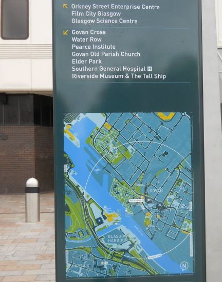 Signpost at Govan Cross