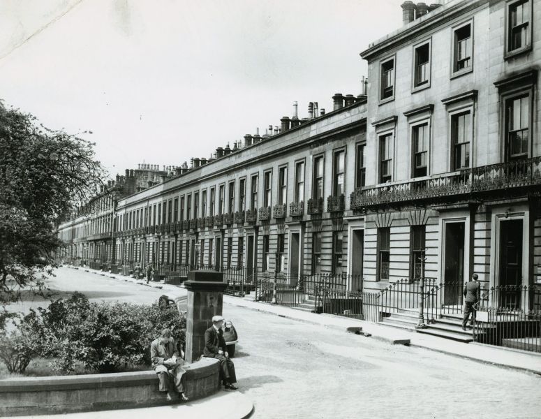 Terraces in Great Western Road, Glasgow