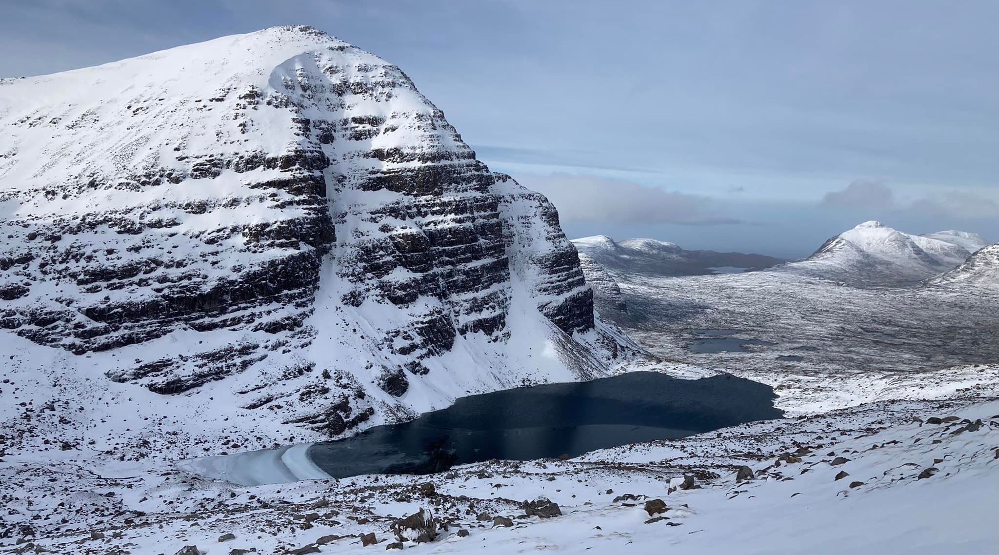 Liathach from Beinn Eighe