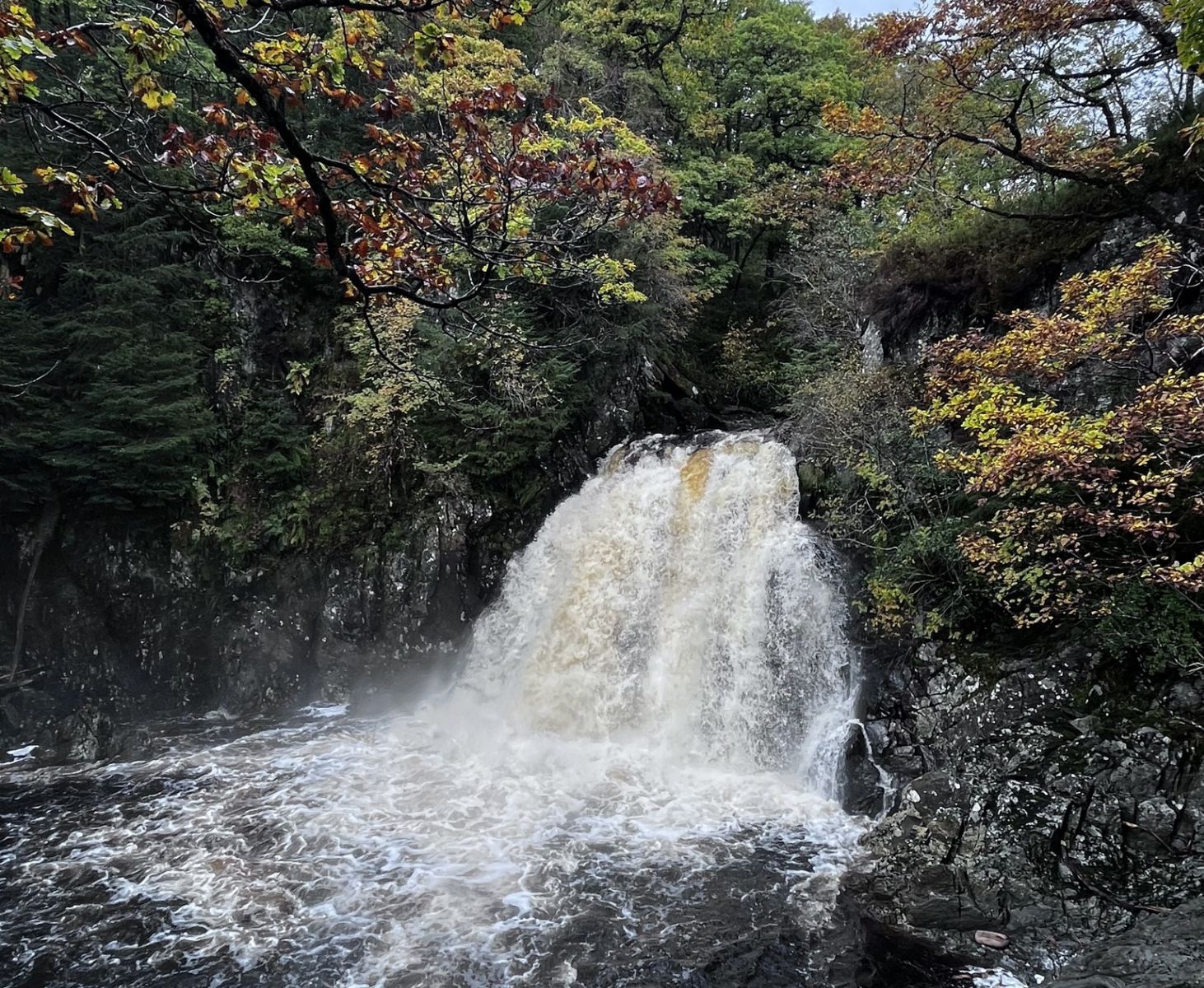 Black Linn of Blairvich  Waterfall on the Duchray Water