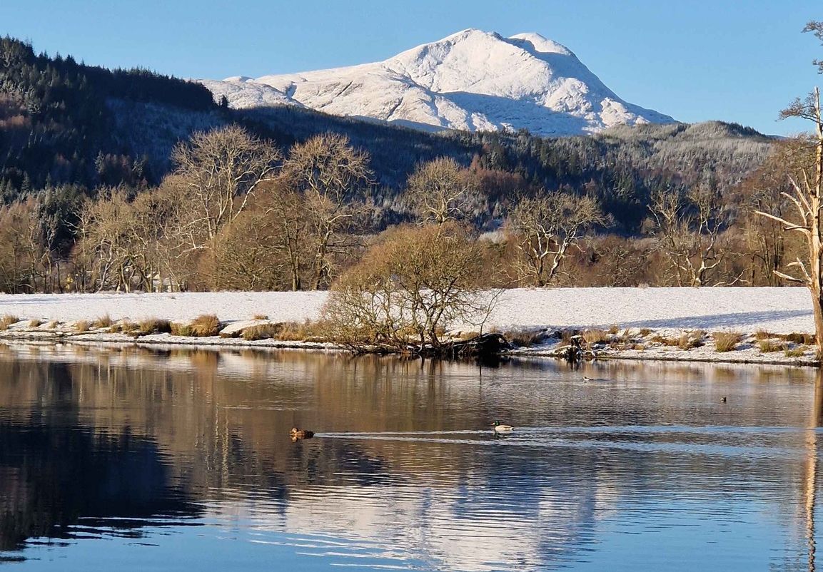 Ben Lomond from Loch Ard