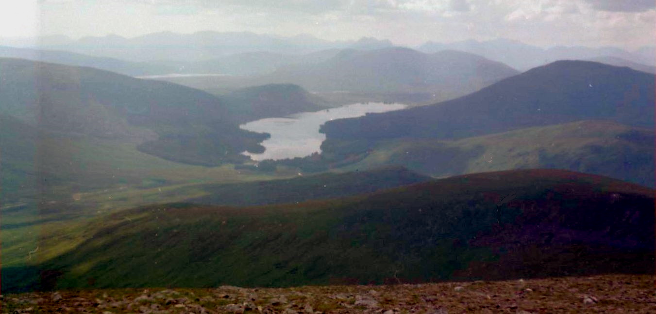 View from  Beinn Fhionnlaidh