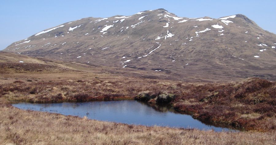 Sgiath Chuil on ascent of Meall Glas