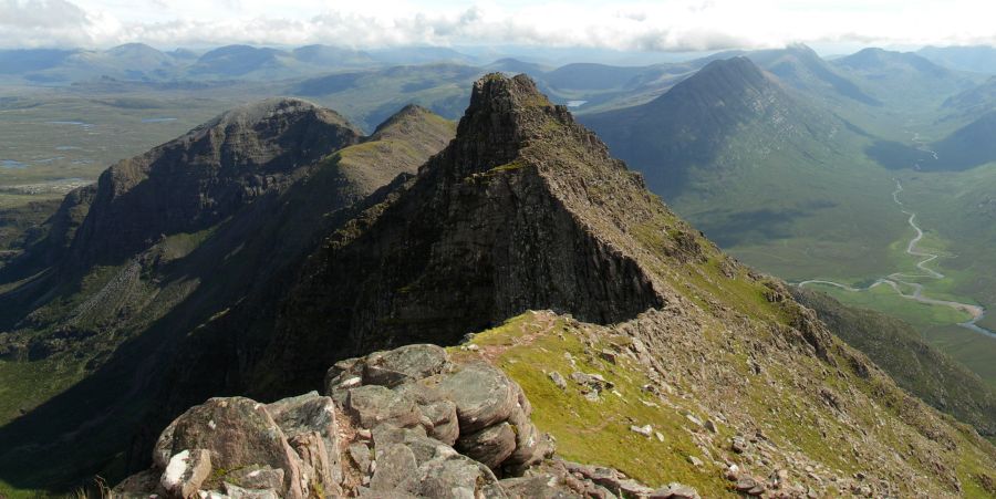 View from Sgurr Fiona on An Teallach