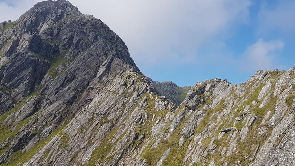 Forcan Ridge on The Saddle