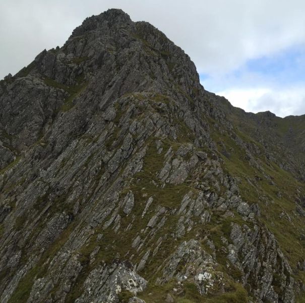 Forcan Ridge on The Saddle