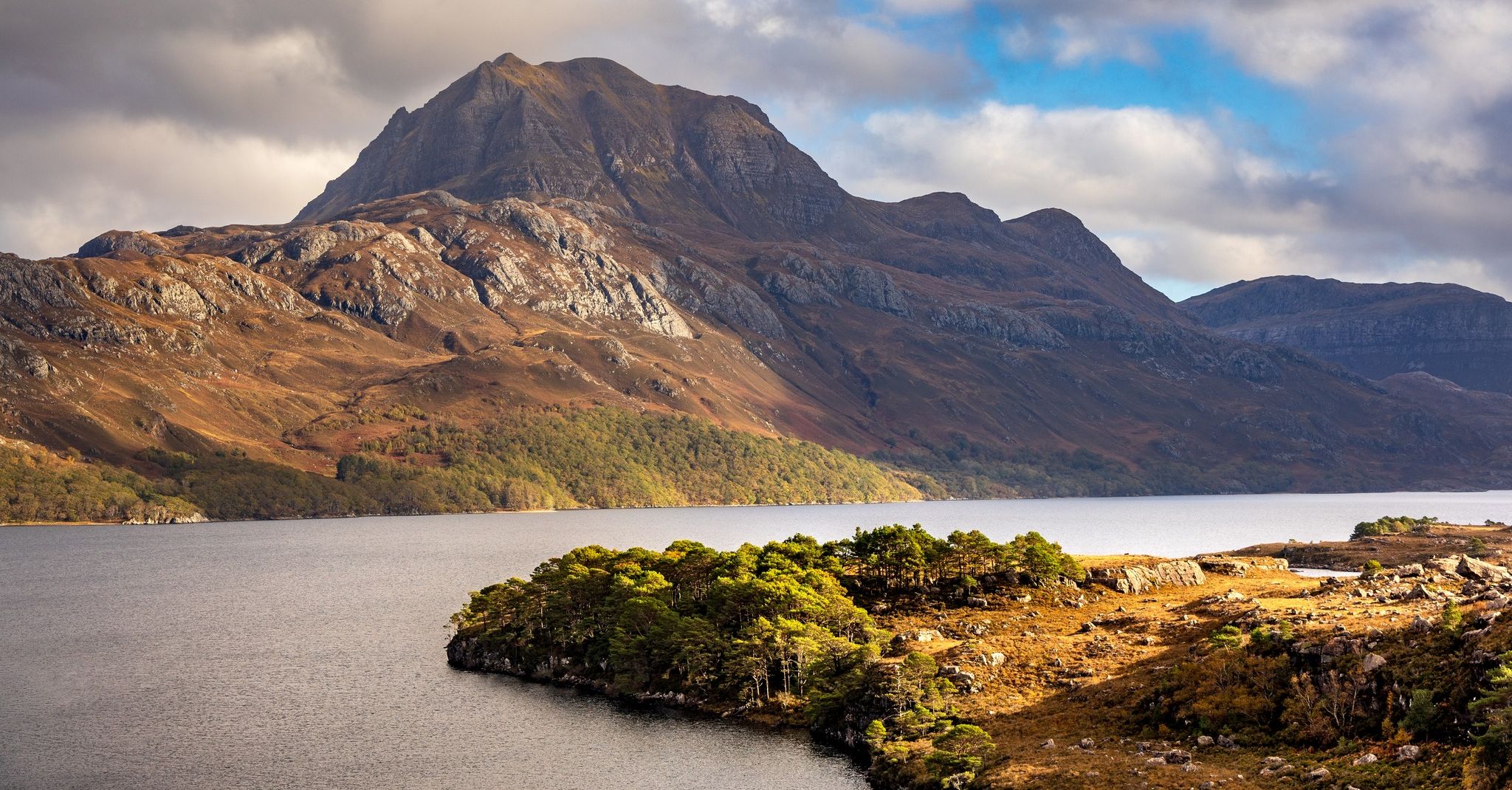 Slioch in the NW Highlands of Scotland