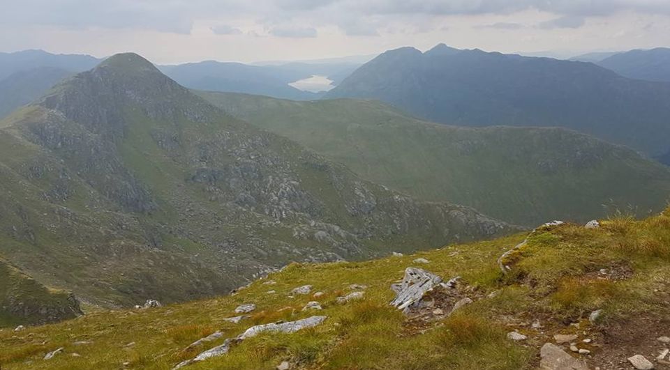 Loch Hourn from South Glen Shiel Ridge