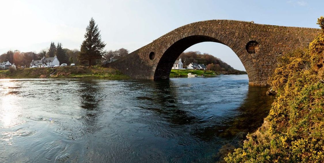 Clachan Bridge ( known as the "Atlantic Bridge" )