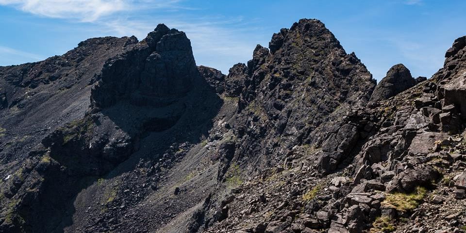 Bruach na Frithe and Am Bhasteir from Sgurr nan Gillean