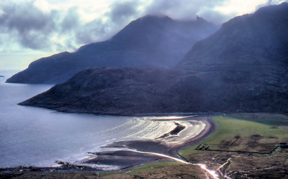 Camasunary Bay on Loch Scavaig