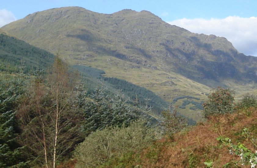 Beinn an Lochain in the Southern Highlands of Scotland