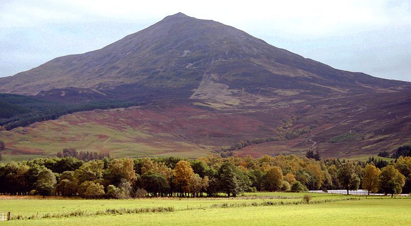 Schiehallion from across River Tay