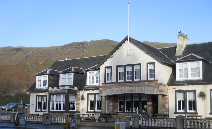 Kirkhouse Inn in Strathblane beneath the Campsie Fells