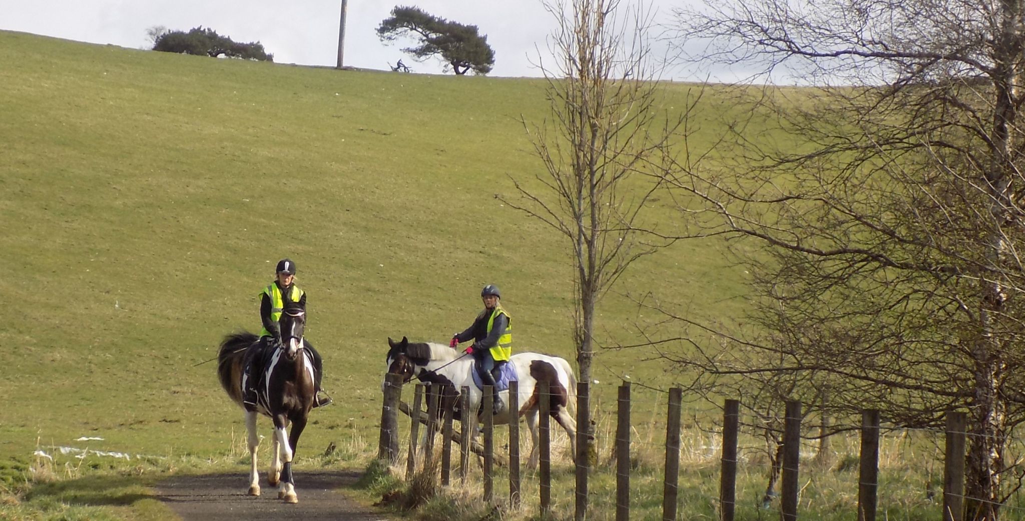 Horse Riders on the Strathkelvin Railway Path