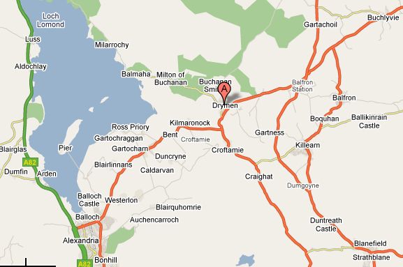 Map of Gartness Area