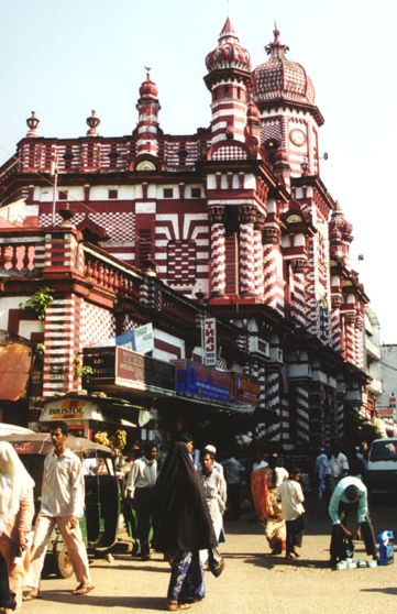 Jami Ul Alfar Mosque in Colombo City