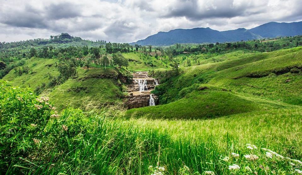 Baker's Falls in Horton Plains National Park