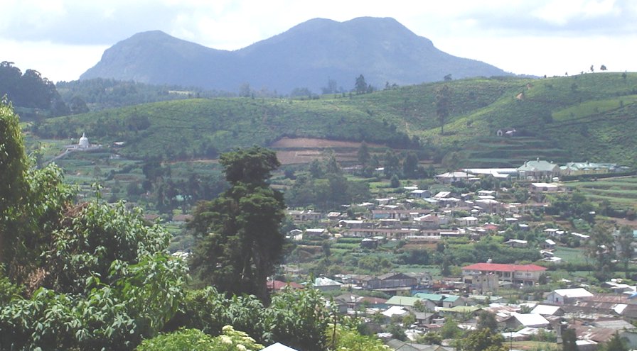 Nuwara Eliya in the Hill Country of Sri Lanka