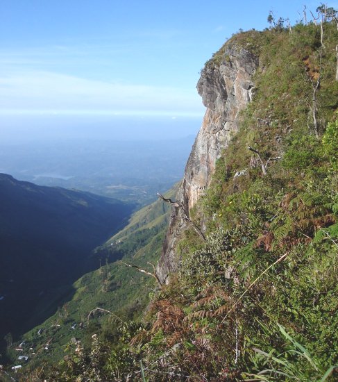 "World's End" in Horton Plains National Park