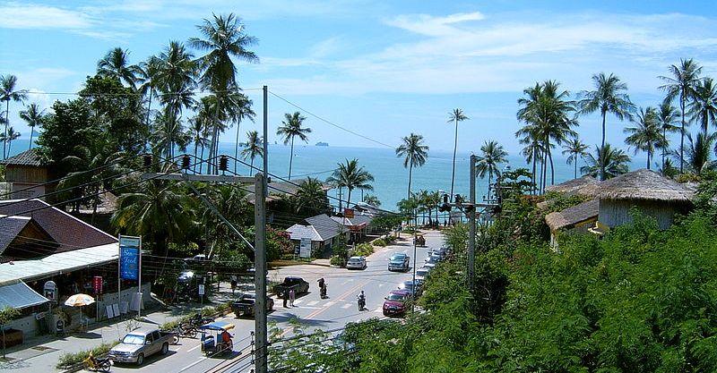 Ao Nang near Krabi in Southern Thailand