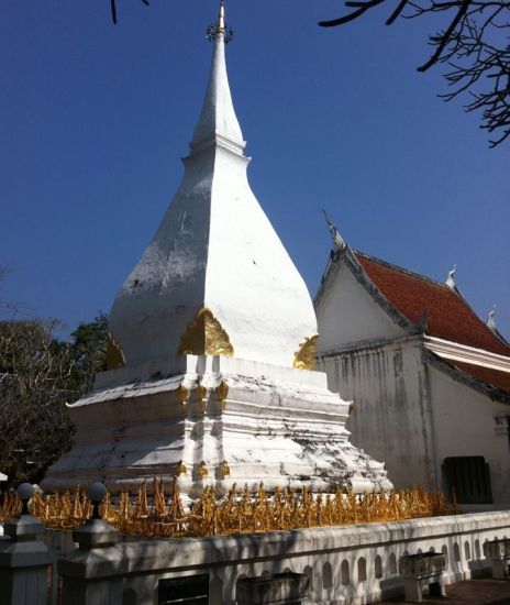 Phra That Si Song Rak in Loei Province