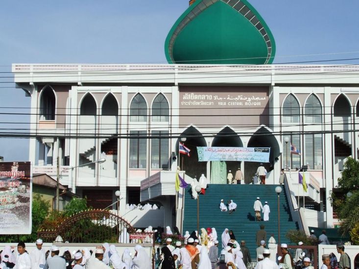 Mosque in Yala in Southern Thailand