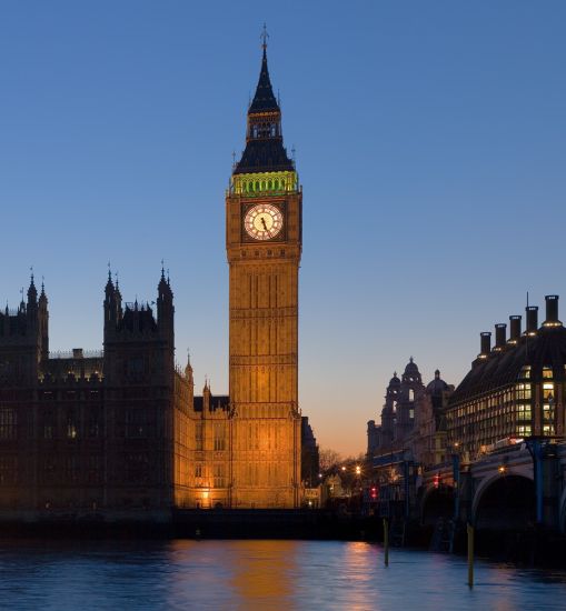 Big Ben Clock Tower in London