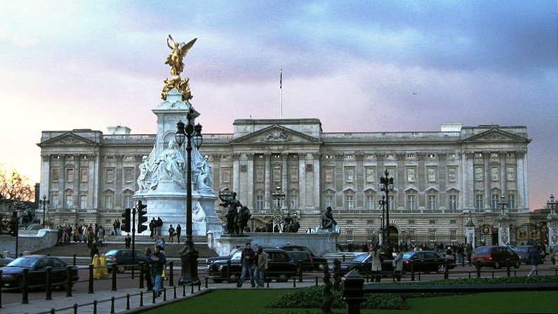 Buckingham Palace in London