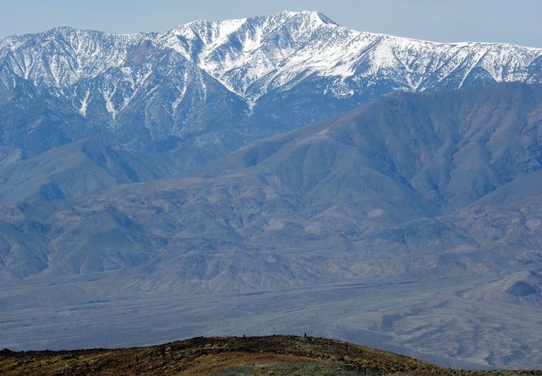 Telescope Peak above Death Valley