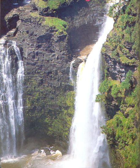 Hawaii waterfall