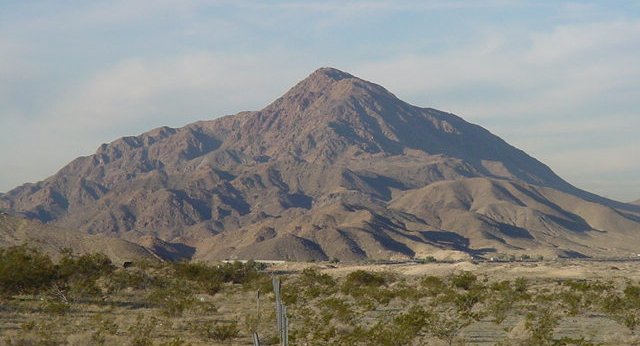 Cave Mountain in Death Valley