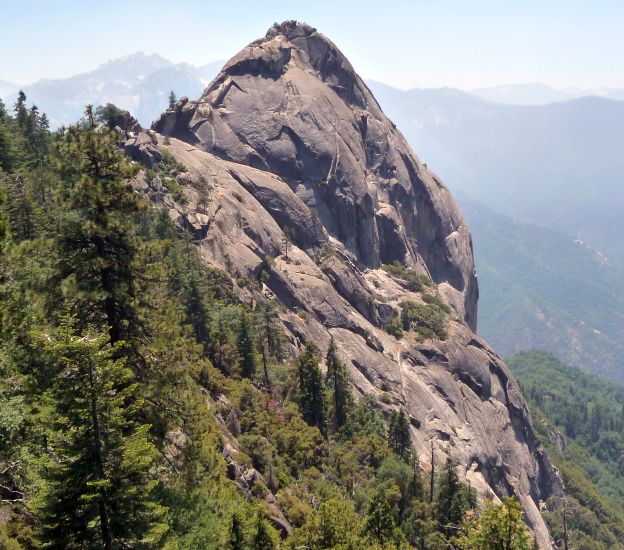 Moro Rock in Sequoia National Park