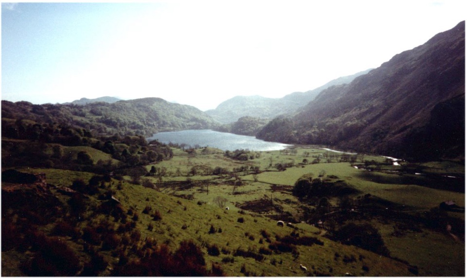 Hills & Valleys of Wales - Lyn Ogden beneath Tryfan