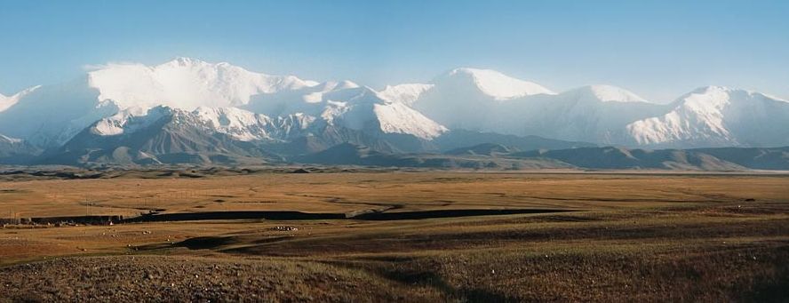 Pik Lenin in Kyrgyzstan, Central Asia